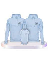 Familienlook Hoodies mit Est Family | Paarpulli