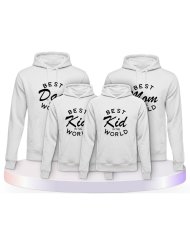 Familienlook Hoodies mit Best Family | Paarpulli