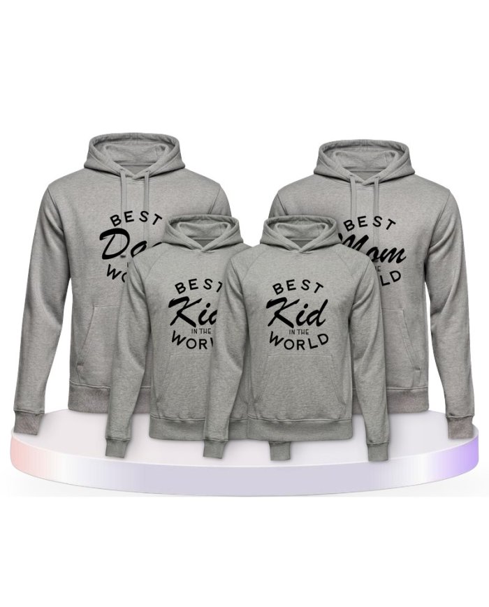 Familienlook Hoodies mit Best Family | Paarpulli