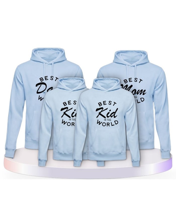 Familienlook Hoodies mit Best Family | Paarpulli