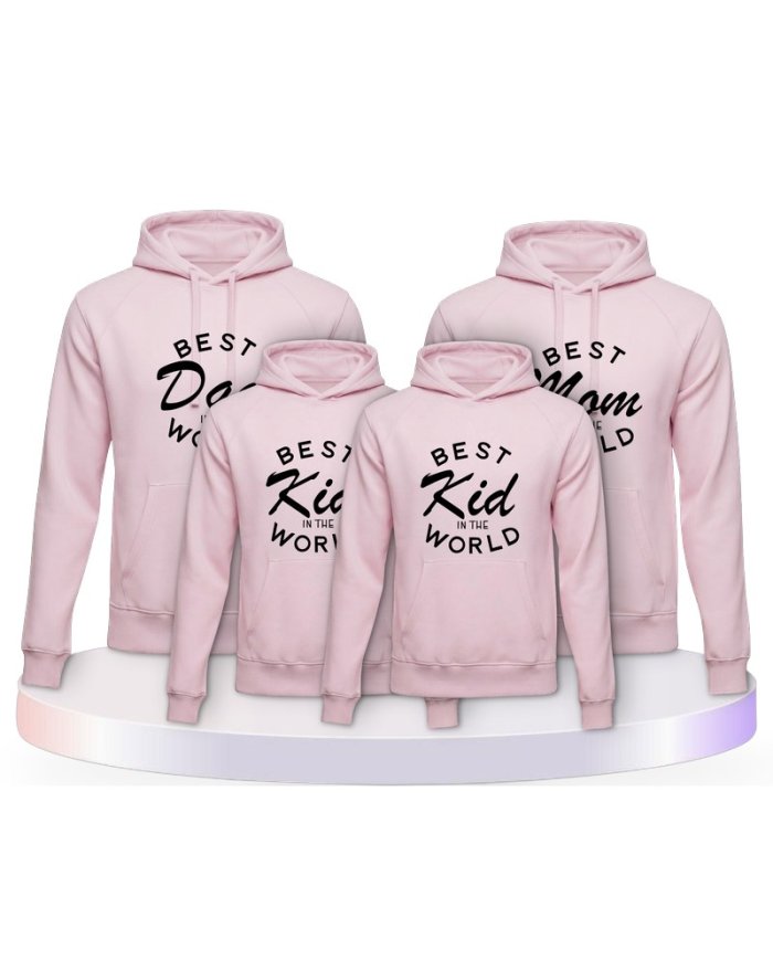 Familienlook Hoodies mit Best Family | Paarpulli