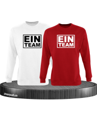 Ein Team Partnerlook als Partner-Design Sweatshirts