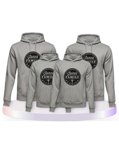Familienlook Hoodies mit Family Reunion | Paarpulli