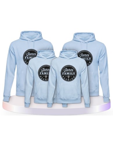 Familienlook Hoodies mit Family Reunion | Paarpulli