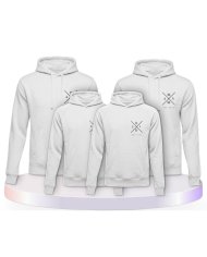 Familienlook Hoodies mit Est Family | Paarpulli
