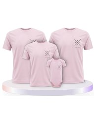 Est Family Familienset T-Shirts mit Babybody | Paarpulli