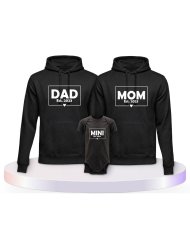 Dad Mom Mini Kid Partner Outfit für die Familie | Paarpulli