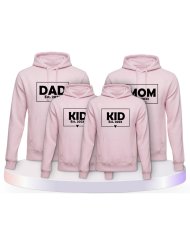 Familienlook Hoodies mit Dad Mom Mini Kid | Paarpulli