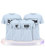 Familienlook T-Shirts mit Dad Mom Mini Kid | Paarpulli