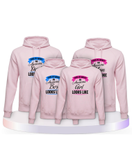 This is what an awesome Family looks like Pärchen Hoodies | Paarpulli