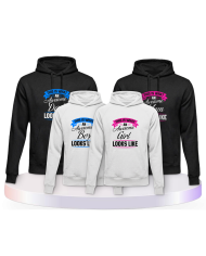 This is what an awesome Family looks like Pärchen Hoodies | Paarpulli
