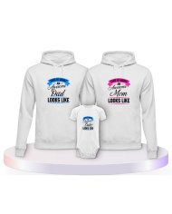 This Is What An Awesome Family Looks Familien Hoodies | Paarpulli