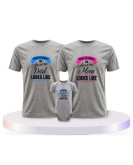 This Is What An Awesome Family Looks Familien T-Shirts | Paarpulli