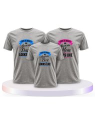 This Is What An Awesome Family Looks Familienset T-Shirts | Paarpulli