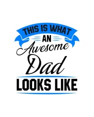 This Is What An Awesome Family Looks Familienset T-Shirts | Paarpulli