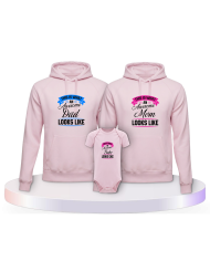 This Is What An Awesome Family Looks Familien Hoodies | Paarpulli