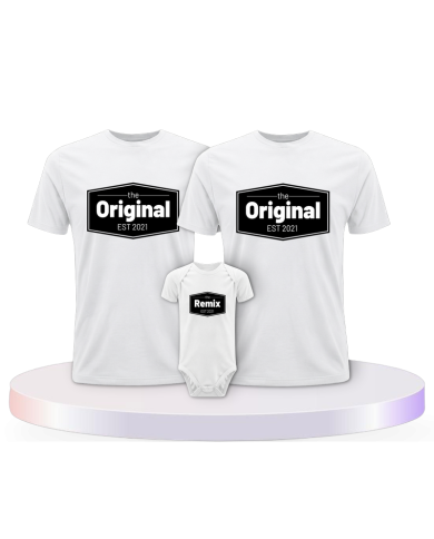 The Original The Remix mit Wunschdatum Familienset mit | Paarpulli