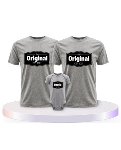 The Original The Remix mit Wunschdatum Familienset mit | Paarpulli