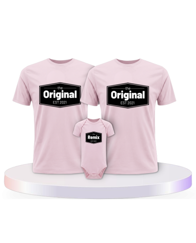 The Original The Remix mit Wunschdatum Familienset mit | Paarpulli