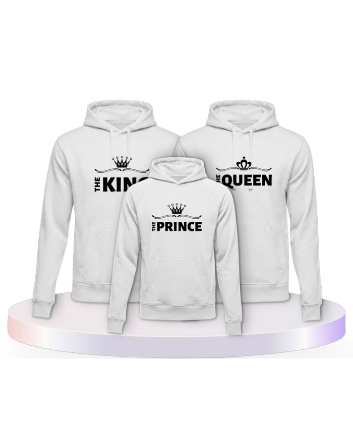 King Family Familienset Hoodies | Paarpulli
