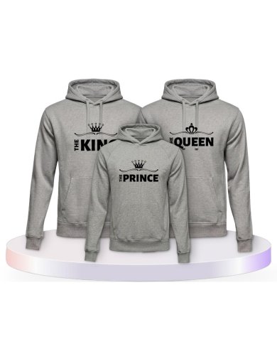 King Family Familienset Hoodies | Paarpulli
