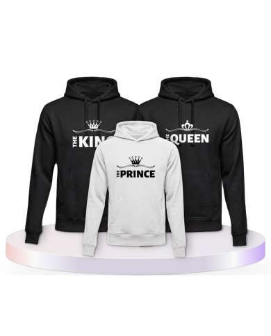 King Family Familienset Hoodies | Paarpulli