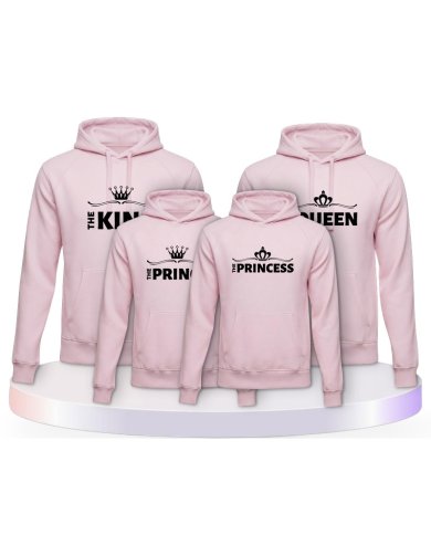 King Family Familienset Hoodies | Paarpulli