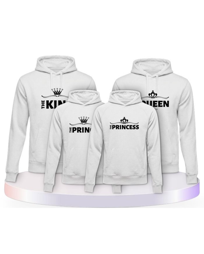 King Family Familienset Hoodies | Paarpulli