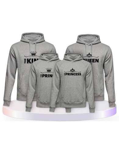 King Family Familienset Hoodies | Paarpulli