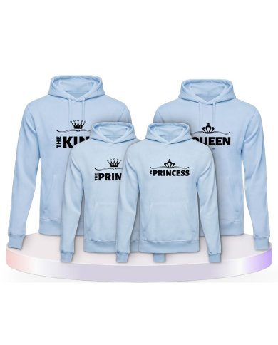 King Family Familienset Hoodies | Paarpulli