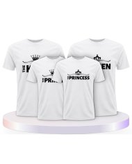 Familienlook T-Shirts mit King Family | Paarpulli