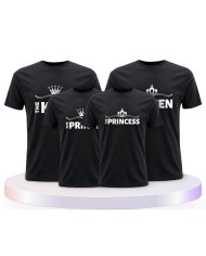 Familienlook T-Shirts mit King Family | Paarpulli