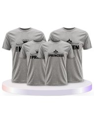 Familienlook T-Shirts mit King Family | Paarpulli