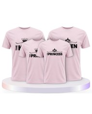 Familienlook T-Shirts mit King Family | Paarpulli