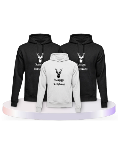 Swaggy Christmas Familienset Hoodies | Paarpulli
