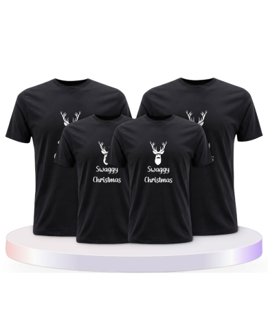 Swaggy Christmas Familienset T-Shirts | Paarpulli