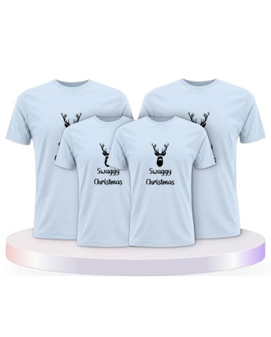 Swaggy Christmas Familienset T-Shirts | Paarpulli