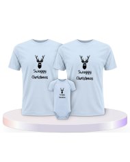 Familienlook T-Shirts mit Swaggy Christmas | Paarpulli
