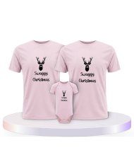 Familienlook T-Shirts mit Swaggy Christmas | Paarpulli