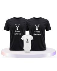 Familienlook T-Shirts mit Swaggy Christmas | Paarpulli