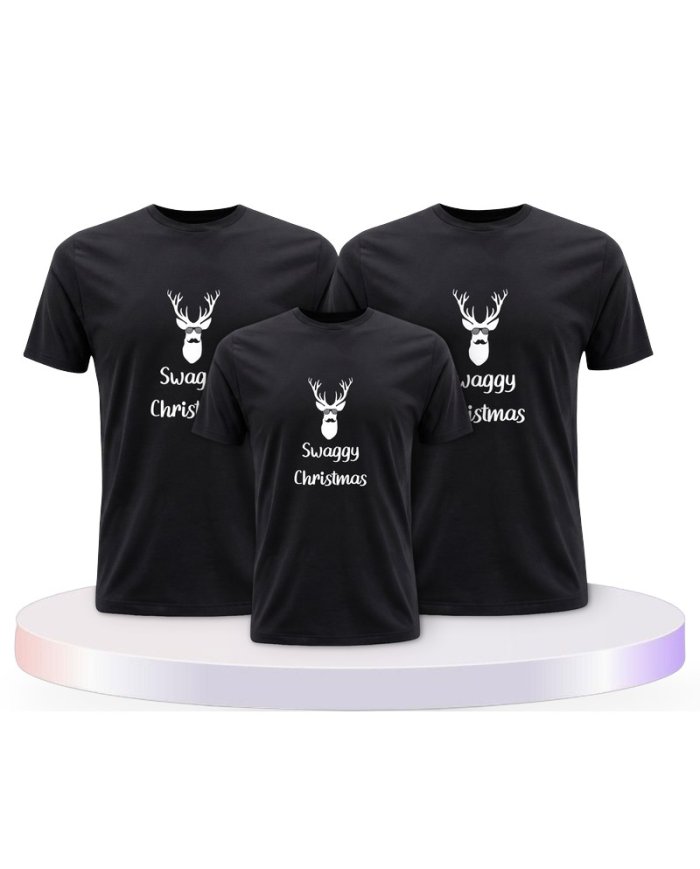 Familienlook T-Shirts mit Swaggy Christmas | Paarpulli