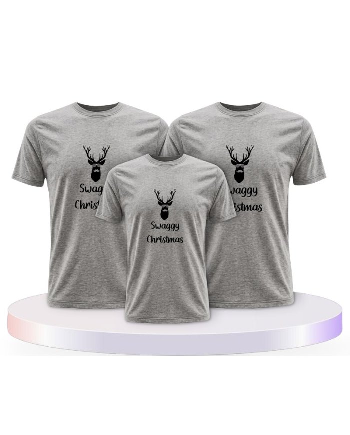 Familienlook T-Shirts mit Swaggy Christmas | Paarpulli