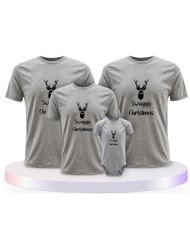 Familienlook T-Shirts mit Swaggy Christmas | Paarpulli