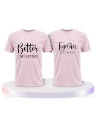Partnerlook T-Shirts mit Better Together | Paarpulli