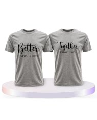 Partnerlook T-Shirts mit Better Together | Paarpulli