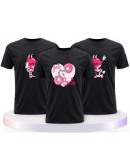 Handcuffs Bride & Bride's Babes Braut Partner T-Shirts | Paarpulli