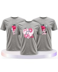 Handcuffs Bride & Bride's Babes Braut Partner T-Shirts | Paarpulli