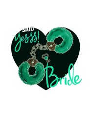 Handcuffs Bride & Bride's Babes Braut Partner T-Shirts | Paarpulli