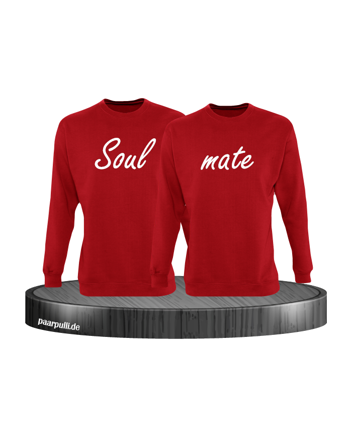 Soul mate Pullover in rot