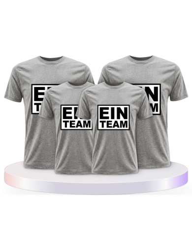 EIN TEAM" Shirt Partner Outfit für die Familie | Paarpulli